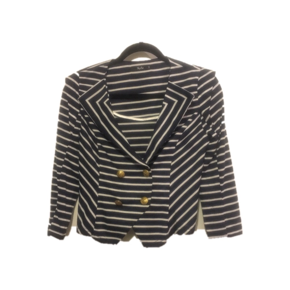 Blue and White Blazer by Papaya size S
